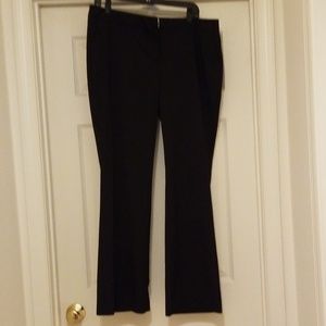 NY&C Black modern fit boot cut trousers, sz 14